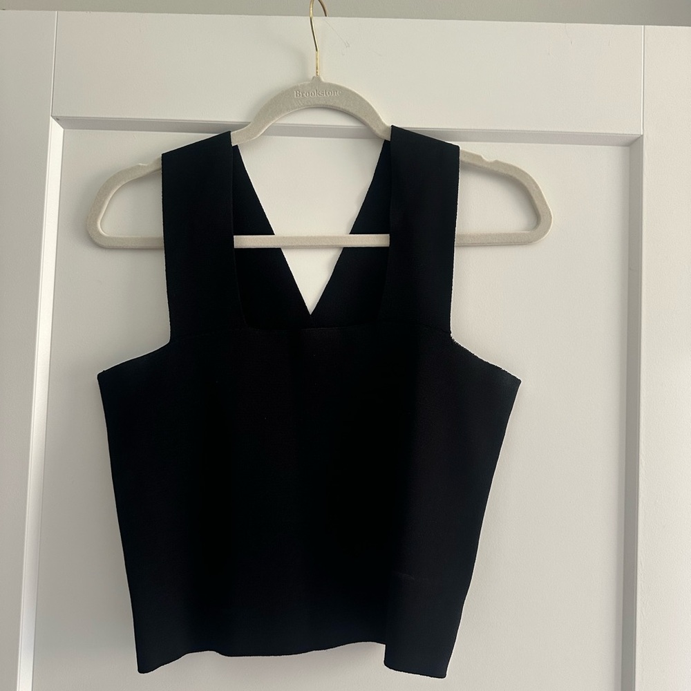 House of Harlow Elegant Black Sleeveless Top